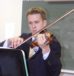 Andrew McCone Violin Performance at 5th Celebration