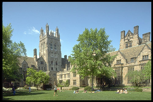 Yale's Branford Courtyard