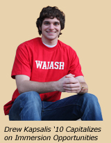 Kapsalis '10 Capitalizes on South American Opportunities