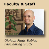 Olofson Interested in Infant Development