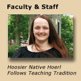 Hoerl Follows Family's Teaching Tradition