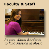 Rogers Brings Passion to Music Classroom