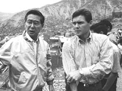Tim Padgett and Alberto Fujimori