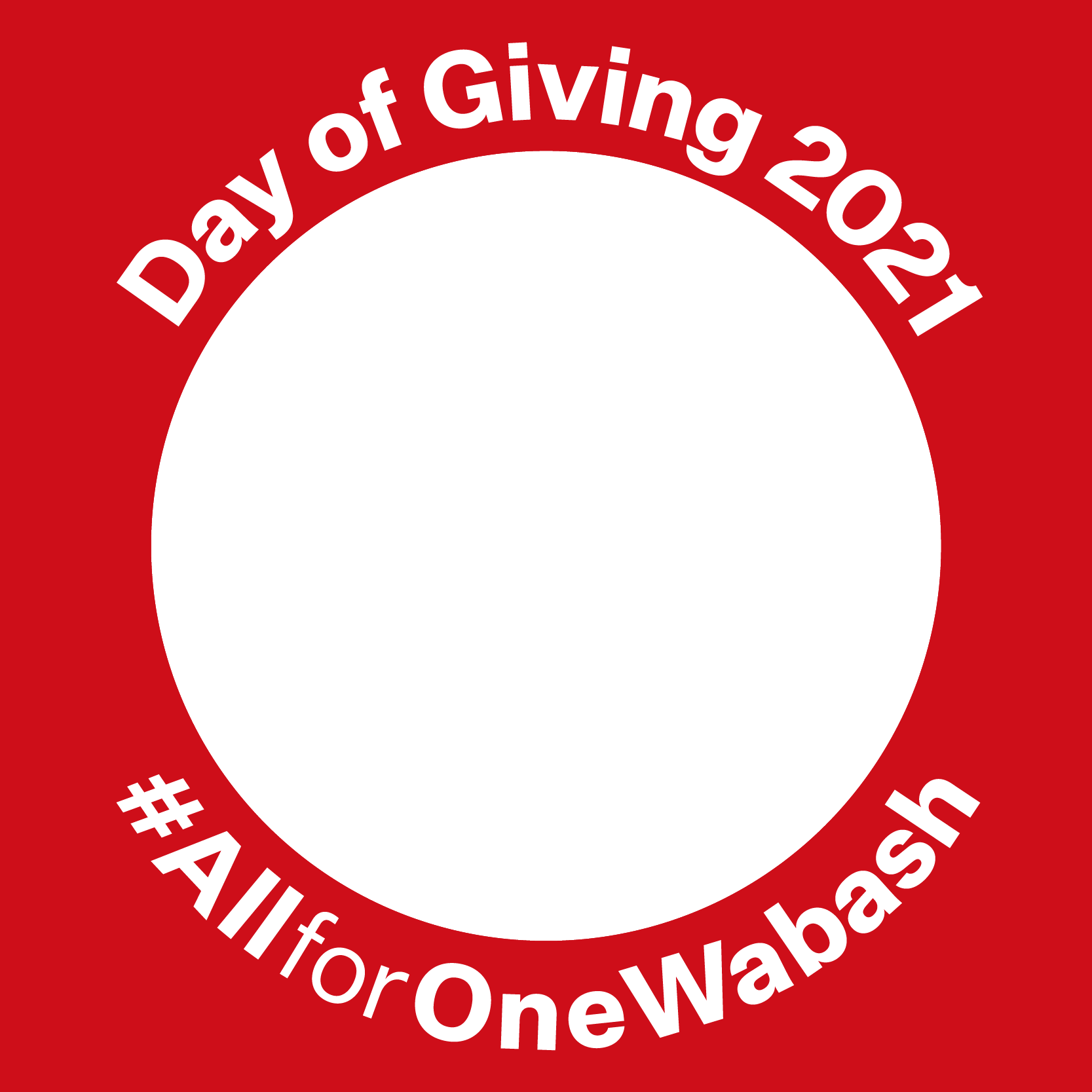 Wabash Day of Giving - Facebook Profile Frame