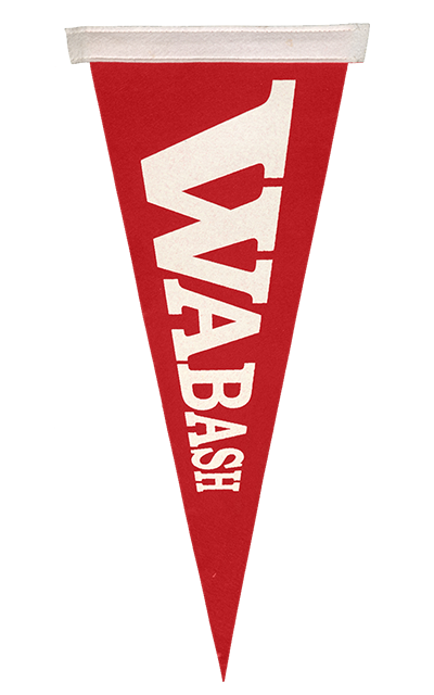 photo of a Wabash pennant