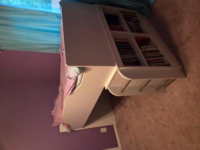 Loft bed with mattress