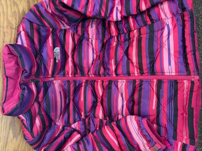 Girls North Face Coat-Size Med 10/12–$18