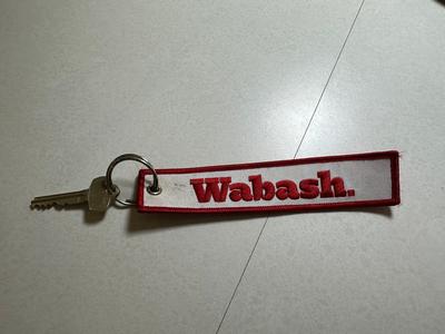 Key found-w/ Wabash-WDPD keychain