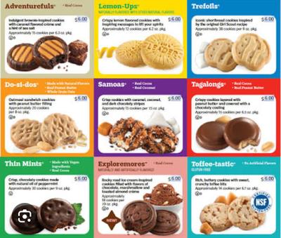 Girl Scout Cookies!