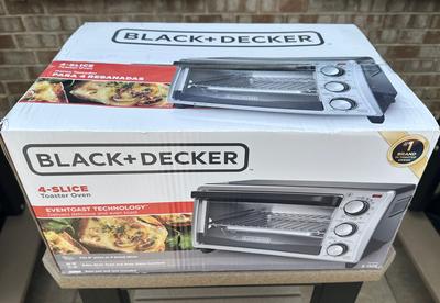 Black & Decker 4 Slice Toaster Oven
