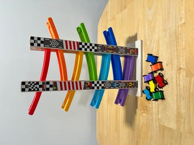 Kids car track-$8