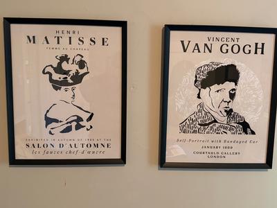 Framed Art Prints-$8 each