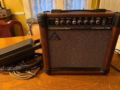 FREE acoustic instrument amplifier and mic
