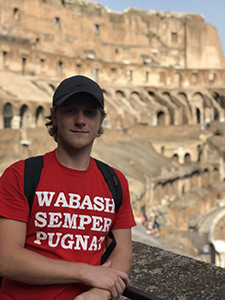 Classics major Zachary Kintz ’20