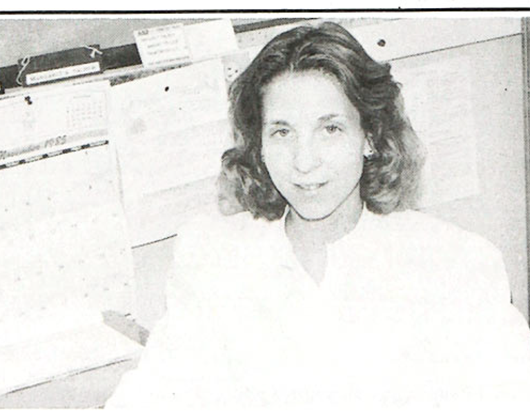 Newspaper clipping of Biology Professor Margaret Palmer