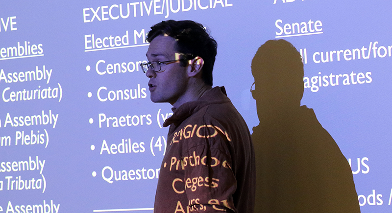 BKT Assistant Professor of Classics Matthew Gorey.