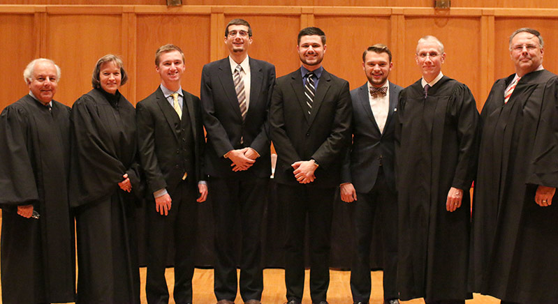 Fall 2019 Moot Court participants and judges.