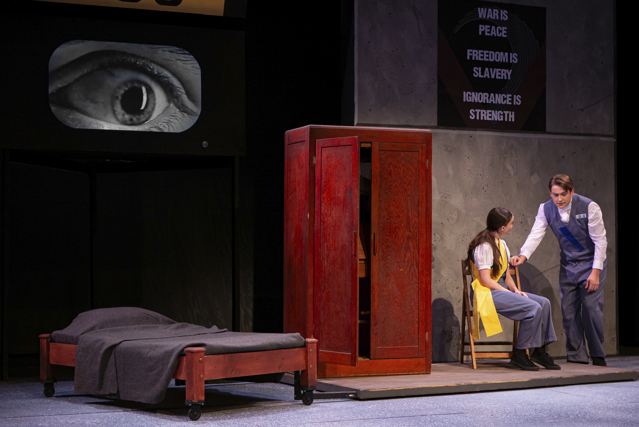 Scene from The History Boys on the Ball Theater stage.