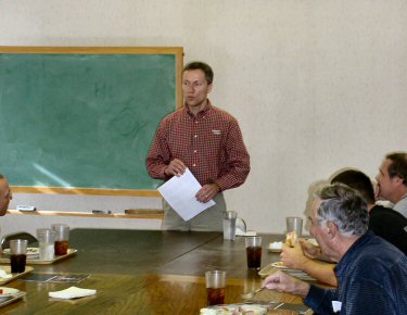 Sugar Creek Group Hosts Coach Mac | Wabash College