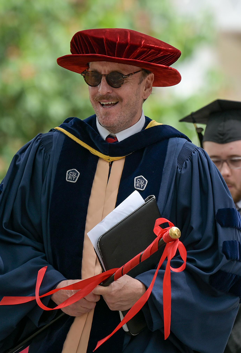 Faculty Marshall Jim Cherry, Associate Professor of Theater.