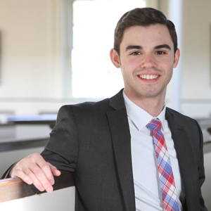 Jacob Burnett, Rhodes Scholar, 2015 