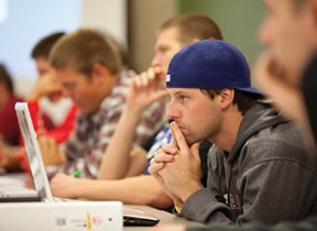 Students in the classroom