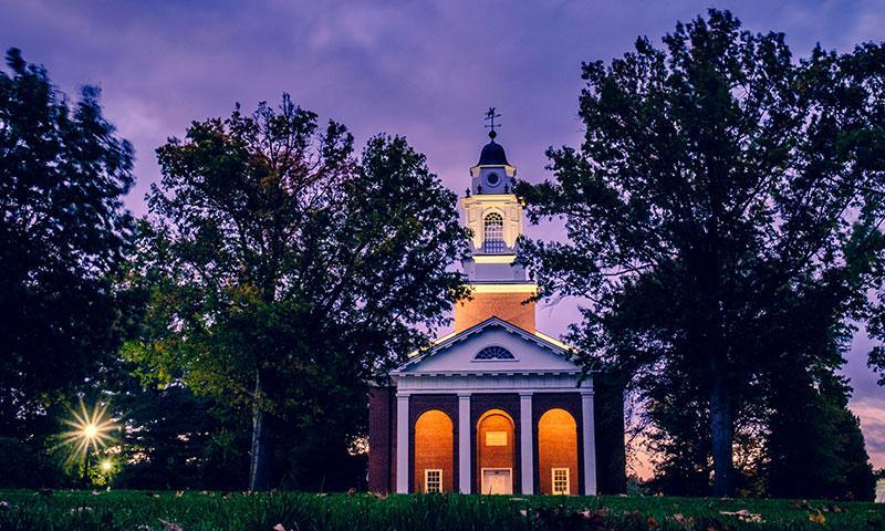 Wabash College's Pioneer Chapel