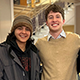 Student researchers Luis Sanchez &rsquo;25, Elijah Wetzel &rsquo;27, and Evan Baldwin &rsquo;26.