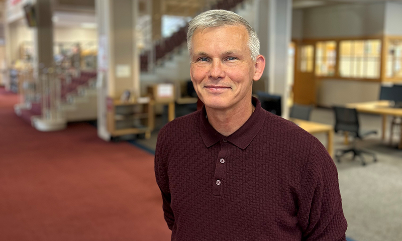 Outgoing Dean of Students and German professor, Dr. Greg Redding ’88