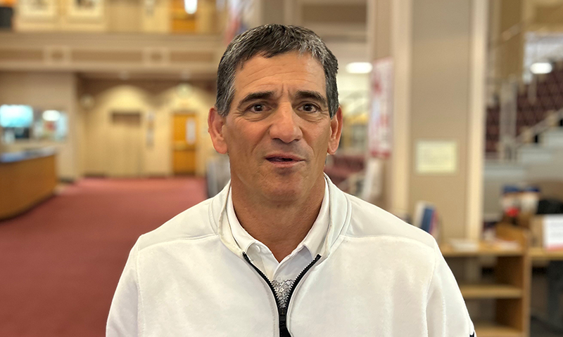 Director of Athletics and Recreation Jim Peeples.