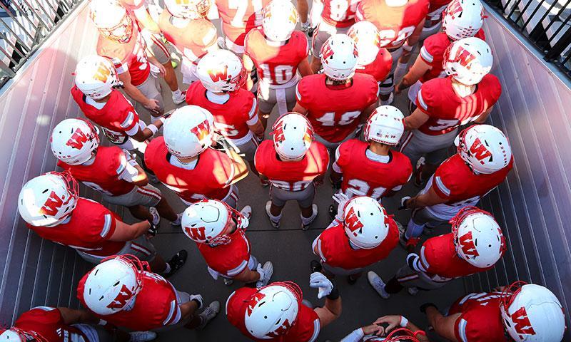 Football at Little Giant Stadium