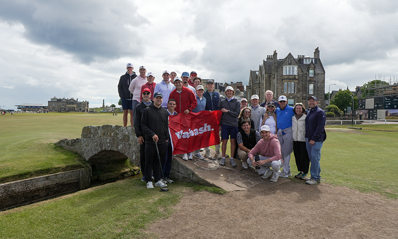 Image For: Wabash Golf Team Tees Off with Alumni in Scotland