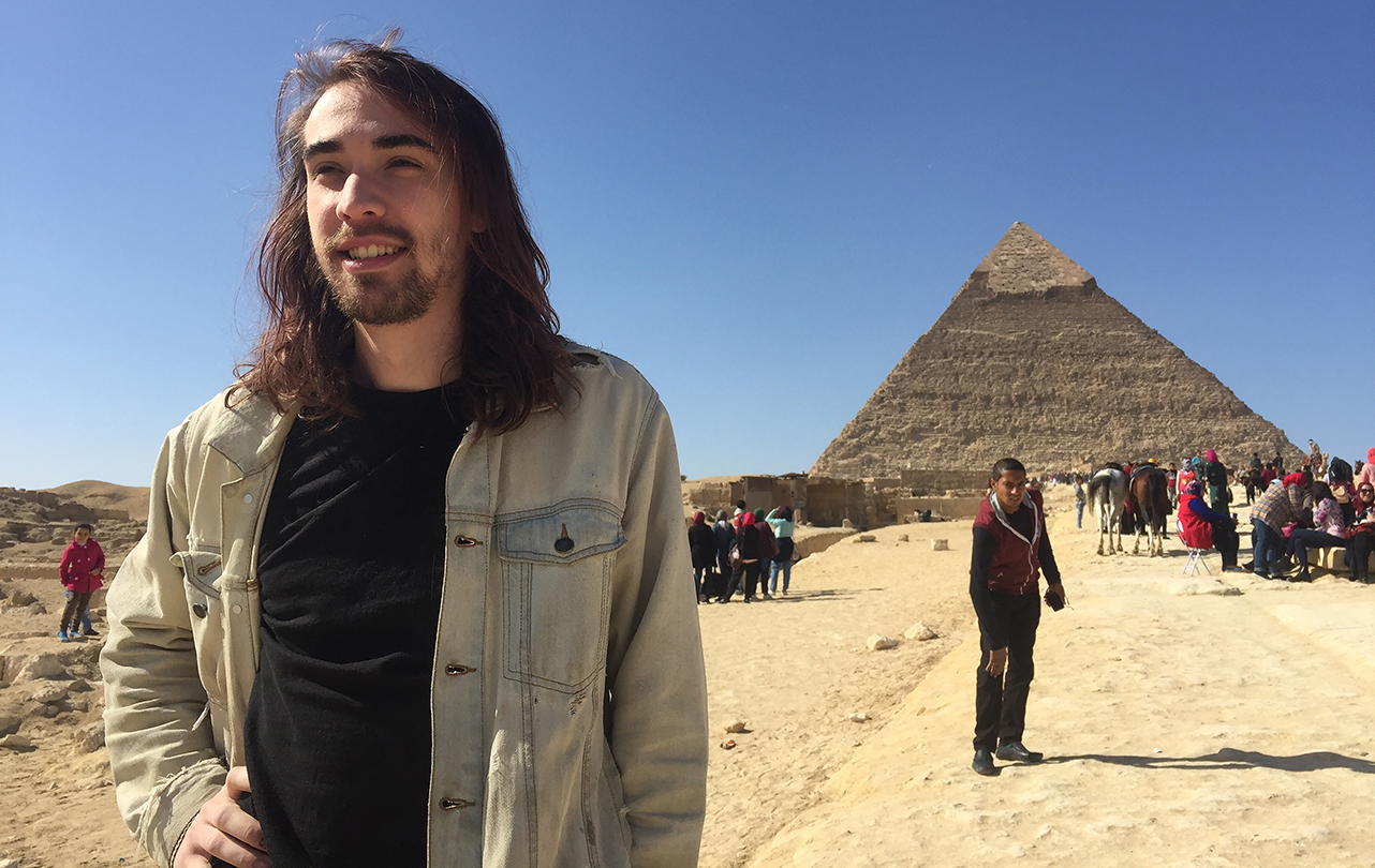 Dom Rivers '17 in Egypt