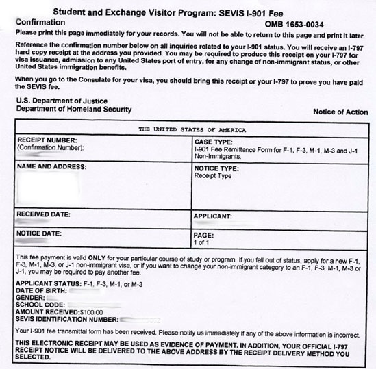 Pay The SEVIS Fee Wabash College