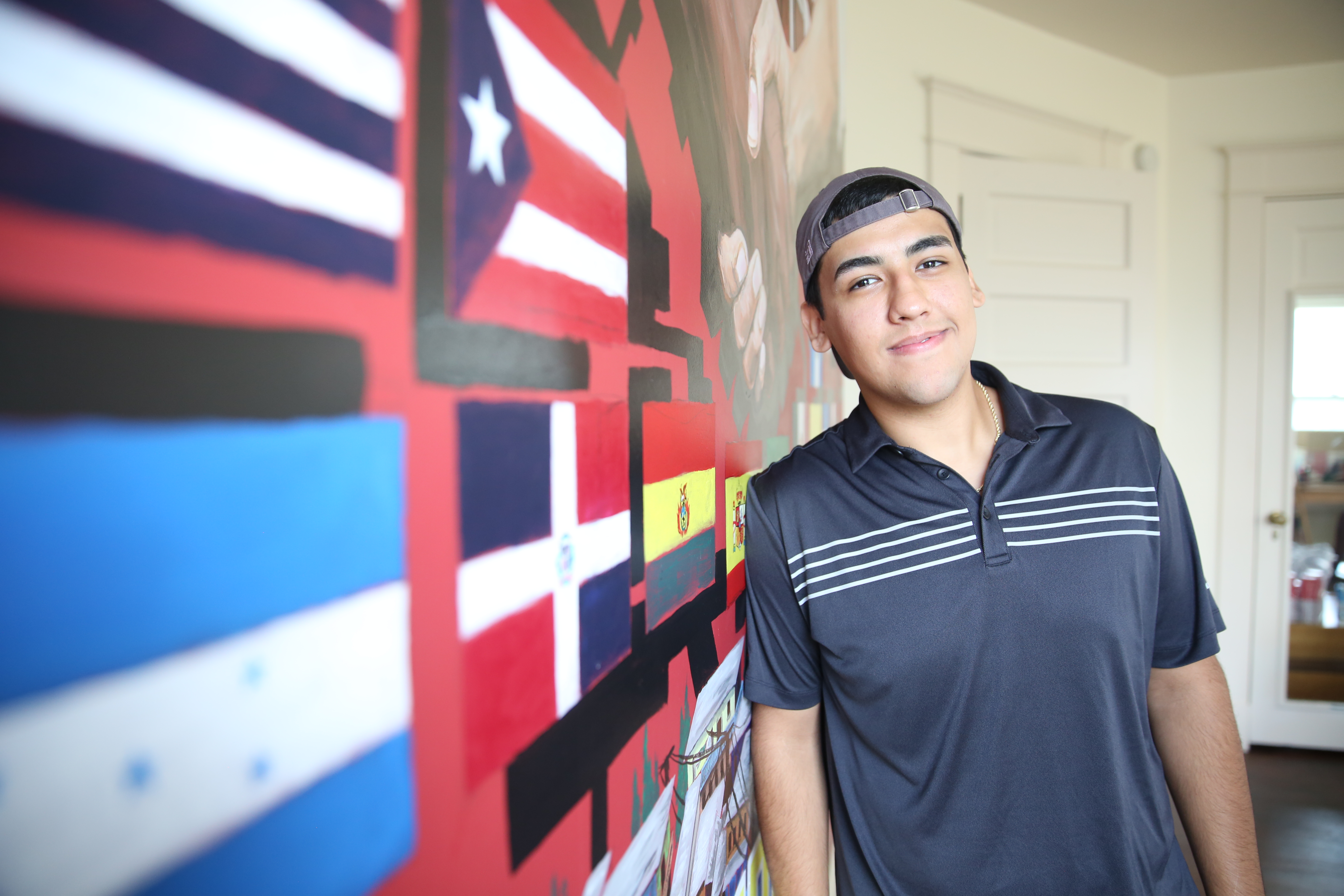 Jonathan Gonzalez ’24, president of La Alianza, is committed to helping other first-generation college students succeed at Wabash. 