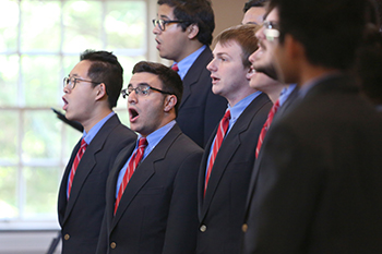 Members of the Glee Club