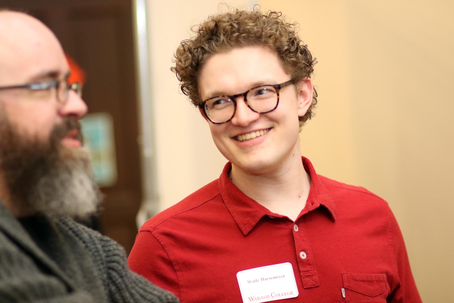 Wade Haesemeyer at the 2022 Celebration of Student Research, Scholarship, and Creative Work. 