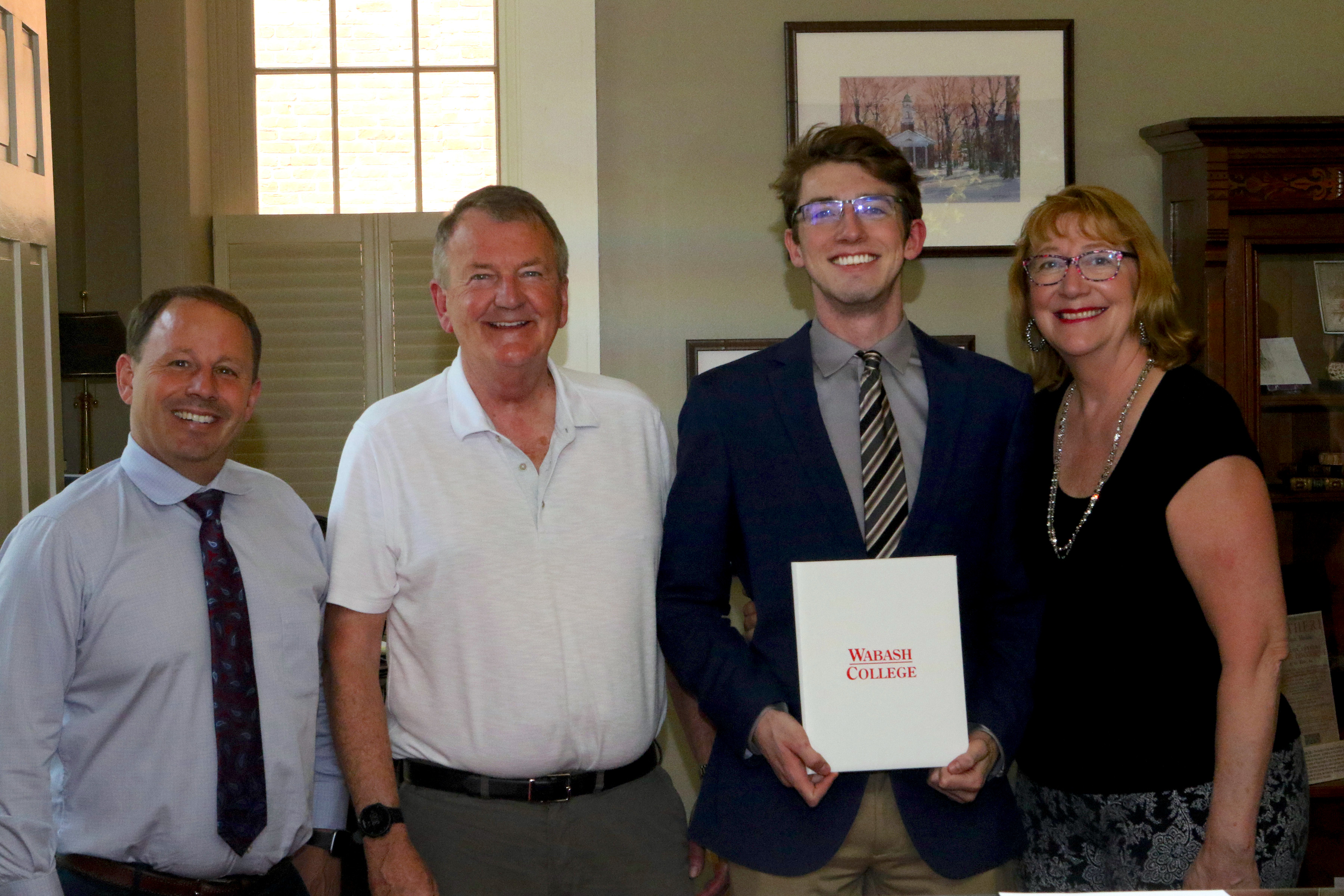 Andrew hopes the fund helps “bridge the gap” for students interested in pursuing physics research.