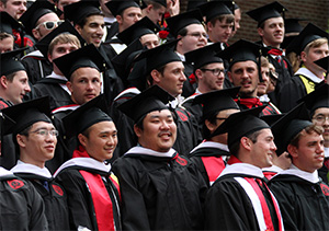 The 178th Commencement begins Sunday at 2:30 p.m.