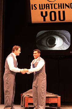 This version of the George Orwell classic was adapted by Robert Owens, Wilton E. Hall, Jr. and William A. Miles, Jr.