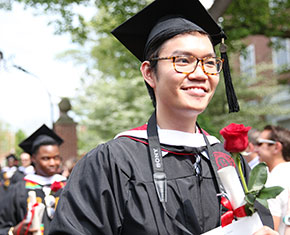 This combined Commencement will be the first to take place on Saturday since before World War II.