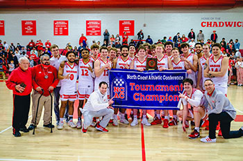 The Wabash basketball team.