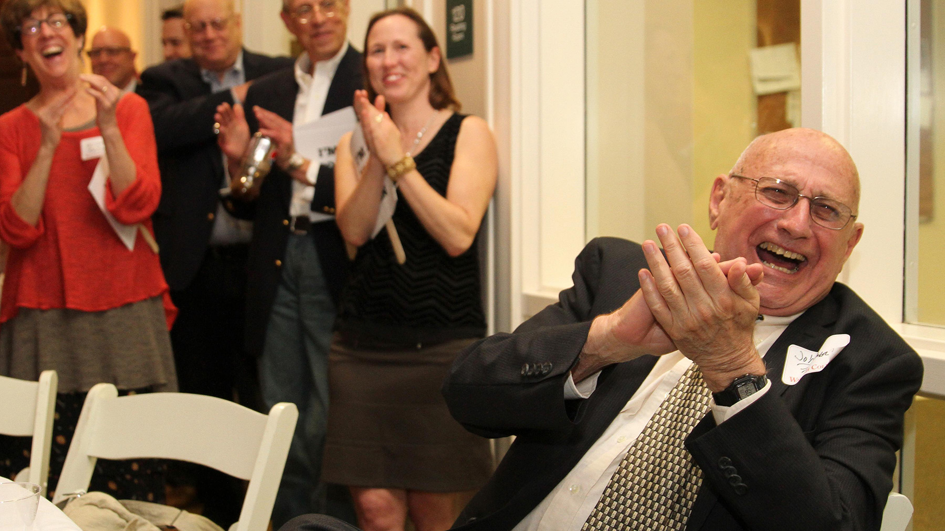 John Fischer with Raymond Williams