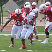 Austin Hodges returned a pass for a fourth quarter TD