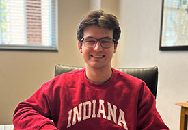 Boswell begins studies at the Indiana University School of Medicine in July.