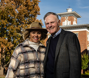 Giant Steps Campaignco-chairs Steve ’68 and Joanie Bowen