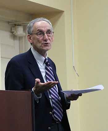 Keith Bradley delivers the Charles Lecture.