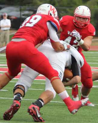 Buresh set a school record with 4.5 sacks. This was the first.