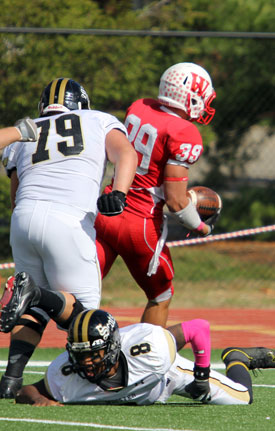 Buresh getting his first career touchdown.