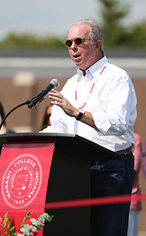 Kevin Clifford '77 played quarterback on Wabash football teams in the 1970s and was an assistant coach in 1977 when Wabash went 11-2 and played in the Amos Alonzo Stagg Bowl.